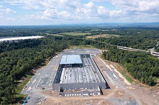 Warehouse being built